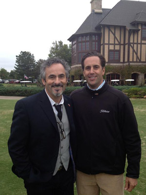 David Feherty and PGA Professional Peter Vitali